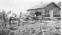 Home of Tony Poitras Completely demolished.
