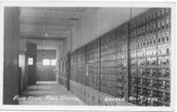 Interior of Flin Flon Post Office