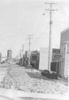 Main Street From Third, Carona Hotel on right...........