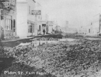 Main Street in front of Keddie Hardware, Circa 1931