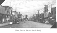 Main Street From The South End. .............. 