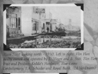 Main Street Looking North 1930