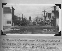 Main Street and Monty Bridgemans Store