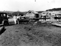 Phantom Lake and Paddy Faubert's Boat House......