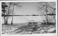 Winter Road on Beaver Lake 