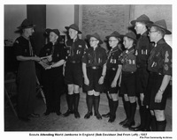 Scouts Attending World Jamboree In England