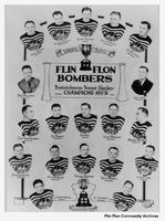 1937 Flin Flon Bombers Saskatchewan Senior Hockey Champions