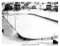 Hockey Rink in Jubilee Park 1940