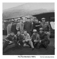 Flin Flon Bombers 1950's Canora Saskatchewan Railroad Station