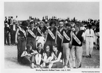 Shorty Russik's Softball Team- July 1 , 1931
