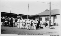  Elk's Band At C.N.R. Station 