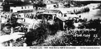 Phantom Lake - 1935- Note Dance Hall & Concession