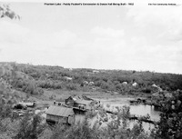 Paddy Faubert's Concession & Dance Hall Being Built - 1932