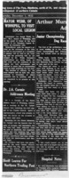 1932 Newspaper Article Dog Races