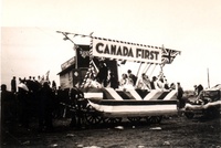  Silver Jubilee parade float, “Canada First”
