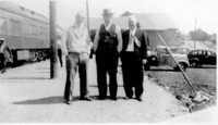 Thought to be Dick Lawton, Concrete McDonald and 'Doc' Kelly