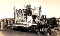 Jubilee parade float, Independent Order of Odd Fellows
