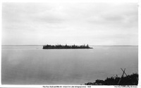 Island On Lake Athapapaskow - 1928