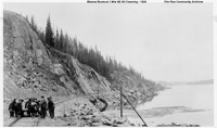 Blasted Rock Cut One Mile South East Of Channing - 1928