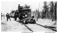 Car For Running On Rails - 1928
