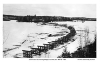 Construction of The Channing Railway Bridge........