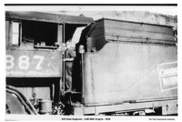 Bill Rose- Engineer- CNR # 887 Engine - 1928