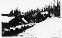 #415 Engine In Sink Hole - 1928