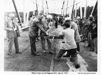 Official Opening Of Highway # 10 July 11, 1951 ,