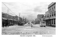 Main Street Looking South - 1940's