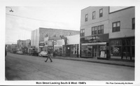 Main Street Looking South and West 1940's