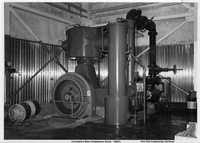 Coronation Mine Compressor Room 1960's