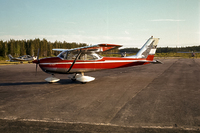 C-F 8LM on Flin Flon Airport 1965