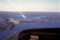 Landing Approach Flin Flon Airport 1965
