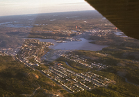 Flin Flon from the air 
