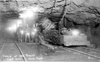 Tipple at Ore Pocket 1170 Ft. Level HBM&S (Circa 1940)
