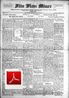 First issues of Flin Flon Miner, February and March 1931