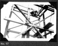 Construction of North Star Mine Head Frame 1950