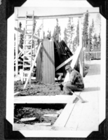 Construction of North Star Mine Head Frame 1950