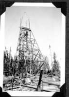 Construction of North Star Mine Head Frame 1950