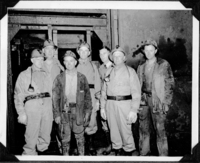 North Star Mine ?, ?, ?, ?, Jack Honeyman,Jim Watt, Sandy Morris 1951