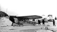 Fokker Universal at Flin Flon Development Camp likely around 1930