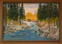  Mystic Creek by Ron Douglas 1977