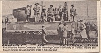 French Canadian float The Coronation of King George 5th