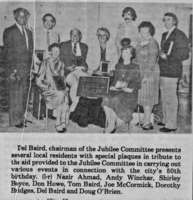 1979 Del Baird chairman of the Jubilee Committee