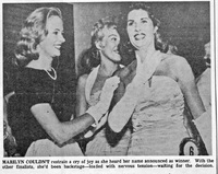Marilyn Crowned Queen Mermaid 1954