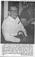 Gislie P. Norman of Denare Beach 