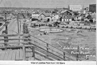 A view of Jubilee Park from the 100 stairs.