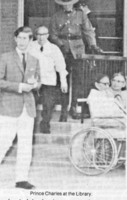 Prince Charles at the Library