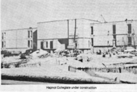 Hapnot Collegiate Under Construction