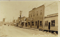 Main Street in the 1930's with board walks..........
